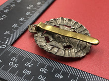 Load image into Gallery viewer, Original WW1 British Army Rifle Brigade (The Prince Consort&#39;s Own) Cap Badge
