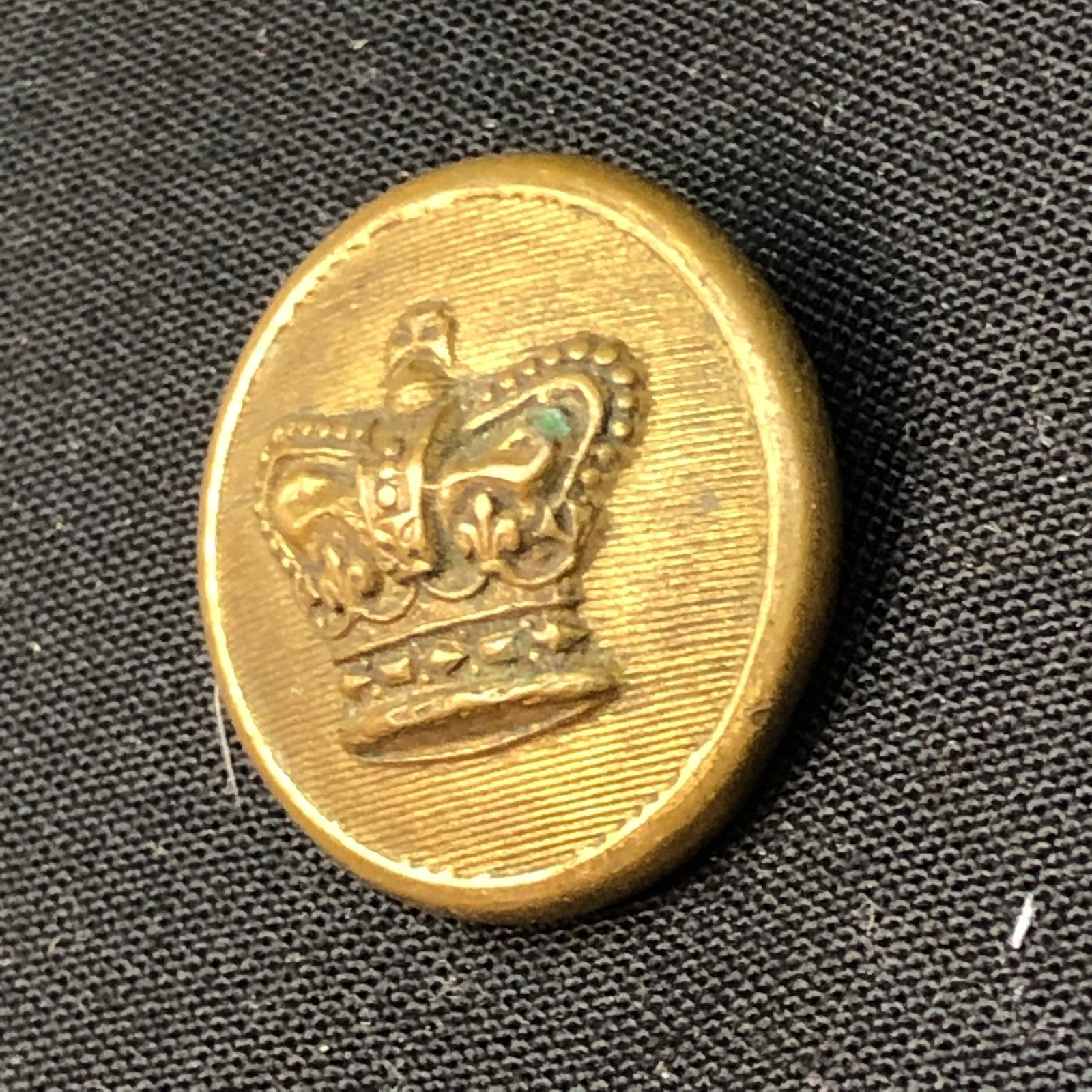 Original Victorian Era British Army Uniform 22mm Button - The Militaria Shop