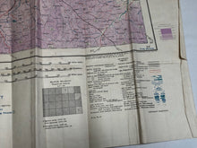 Load image into Gallery viewer, Original WW2 British Army / RAF Map - Wainganga
