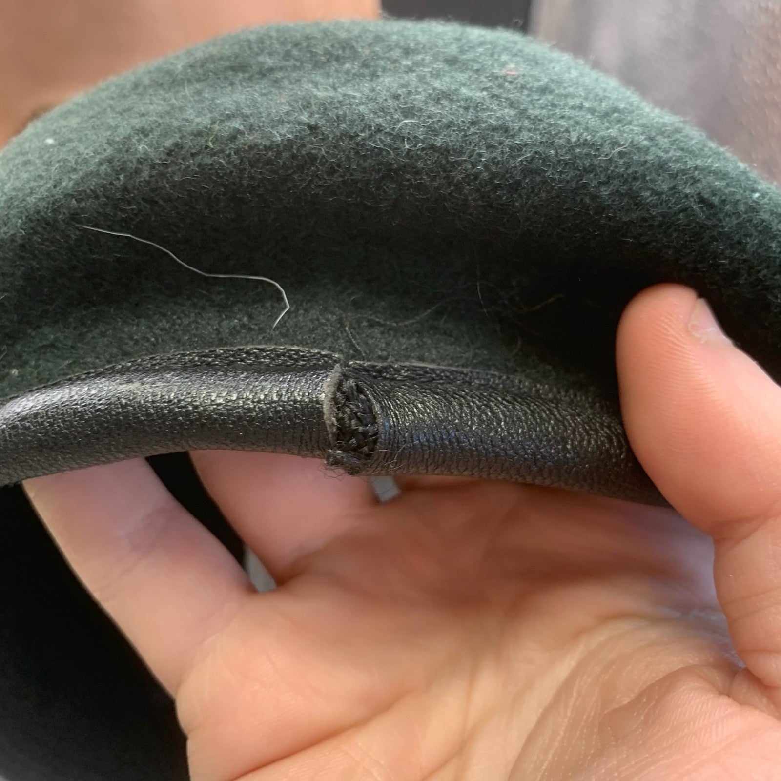 Genuine British Army Forces Rifles Wool Beret - Size 55 - The Militaria Shop