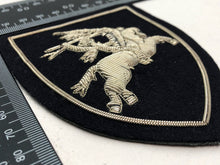 Load image into Gallery viewer, British Army Bullion Embroidered Blazer Badge - 16th Air Assault Brigade
