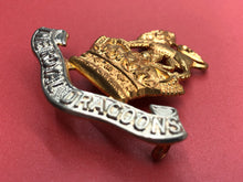 Load image into Gallery viewer, British Army Cap Badge - Victorian Crown The Royal Dragoons Reproduction
