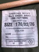 Grade 1 Used British Army No.2 Dress Uniform Jacket - Size 176/92/72 - The Militaria Shop