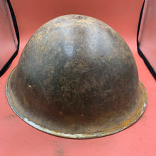 Load image into Gallery viewer, Original British / Canadian Army WW2 Soldiers Military Combat Mk3 Turtle Helmet
