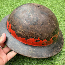 Load image into Gallery viewer, Rare Early WW2 Rolled Edged British Army Helmet - Possibly NFS?
