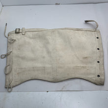Load image into Gallery viewer, Original British Army / Royal Navy White 37 Pattern Spat / Gaiter - Well Marked
