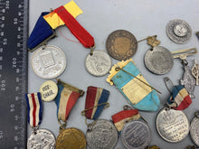 Load image into Gallery viewer, Bulk Lot of British Coronation &amp; Commemorative Badges, Medals &amp; Coins
