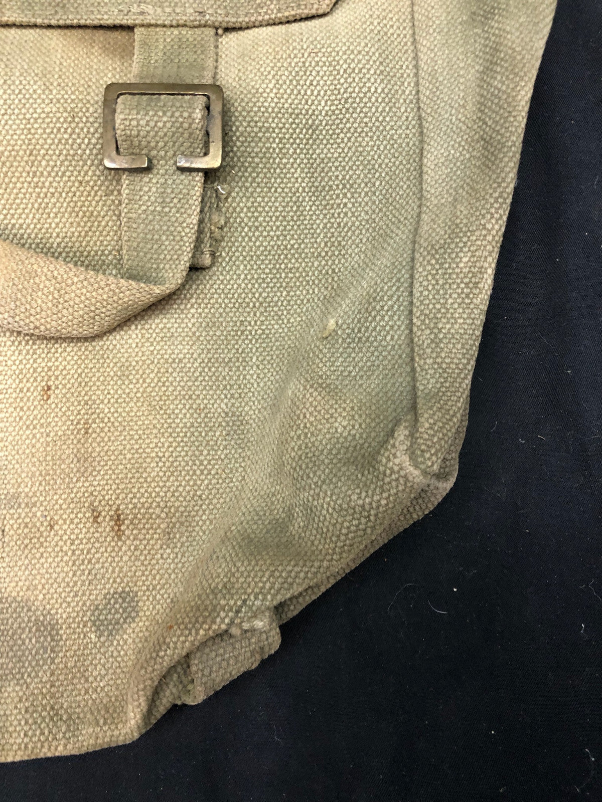Original WW2 British Army 37 Pattern Large Pack - Indian Made - 1943 - The Militaria Shop
