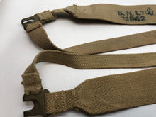 Charger l&#39;image dans la galerie, Original WW2 British Army L Strap 37 Pattern Set - Wartime Dated - Old Stock
