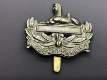 Load image into Gallery viewer, Original WW1 British Army Cap Badge - 4th/5th Territorial Battalion Gloucester
