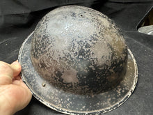 Load image into Gallery viewer, Original WW2 British Civil Defence Home Front Mk2 Brodie Helmet
