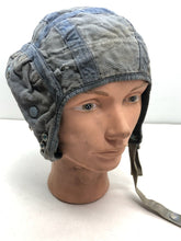 Load image into Gallery viewer, Original Royal Air Force RAF Cold War Period G Type Blue Jet Flying Helmet 22C
