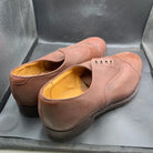 Vintage British Army Brown Leather Dress Shoes - Size UK 13 M - The Militaria Shop