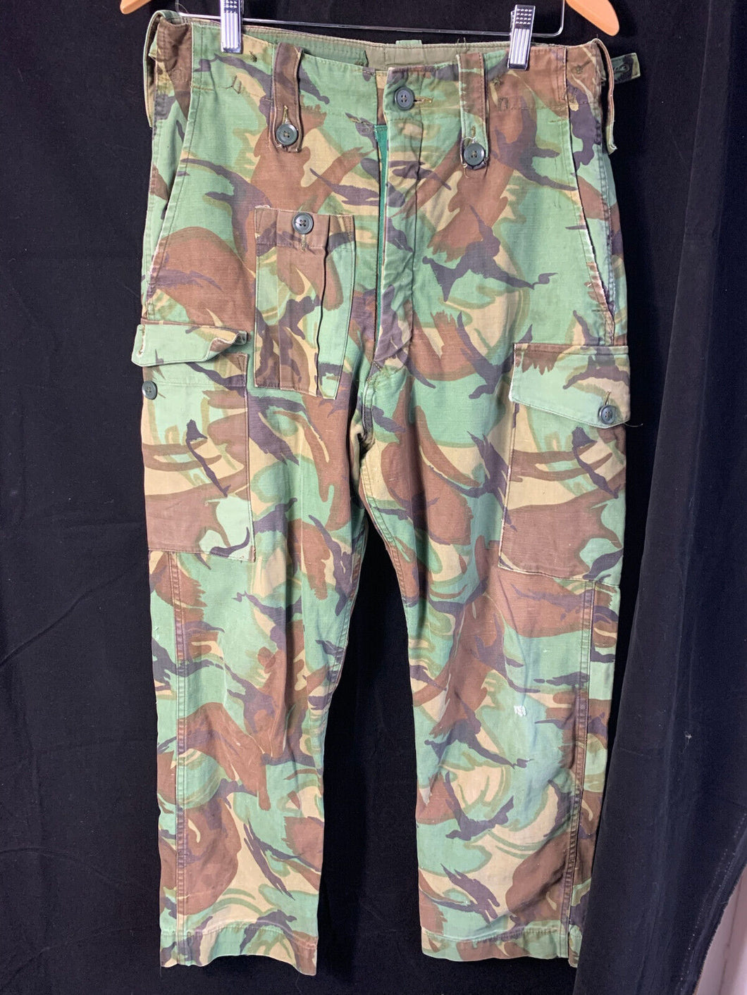 Genuine British Army DPM Camouflaged 1968 Pattern Combat Trousers - 32