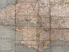 Original WW2 British Army GSGS OS Map of Great Britain - Pembroke & Tenby - The Militaria Shop