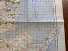 Original WW2 British Army GSGS Map of Scotland - Dornoch - The Militaria Shop