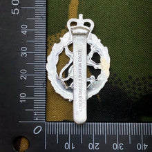 Load image into Gallery viewer, Original British Staybrite Army Cap Badge - Women&#39;s Royal Army Corps - The Militaria Shop
