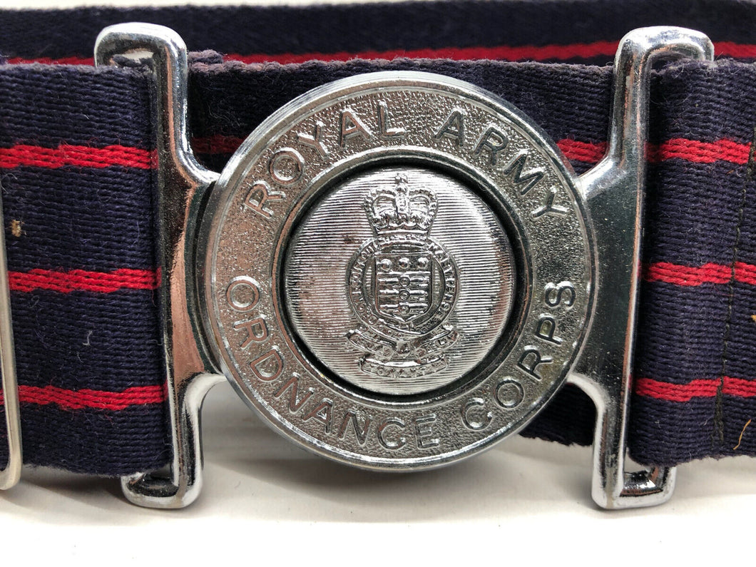 Genuine British Army Royal Ordnance Corps Stable Belt - 34