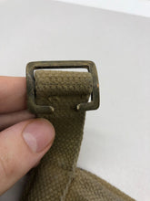 Load image into Gallery viewer, WW2 British Army 37 Pattern Webbing Water Bottle Carrier Harness - 1940 Dated
