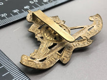 Load image into Gallery viewer, Original WW2 British Army Royal Artillery Cap Badge
