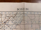 Original WW2 British Army GSGS OS Map of Great Britain - Boston - The Militaria Shop