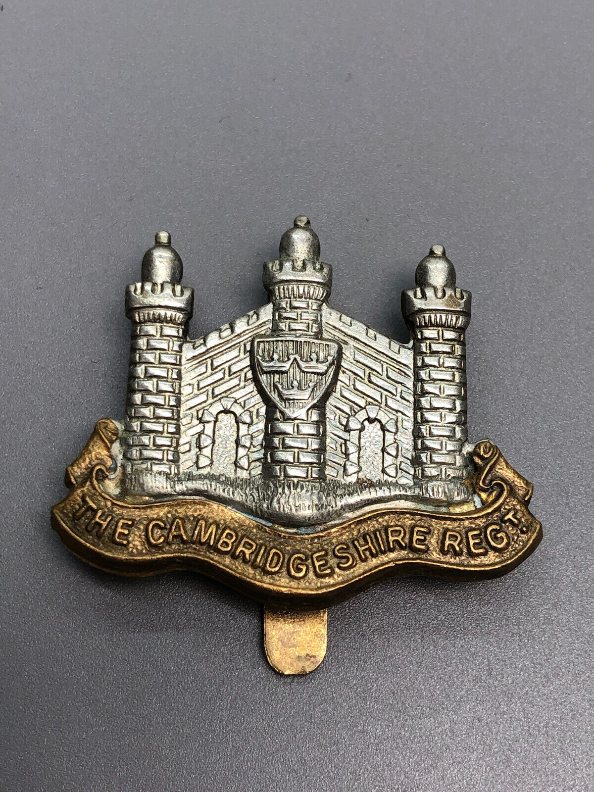 Original WW2 British Army The Cambridgeshire Regiment Cap Badge | The ...