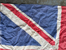 Load image into Gallery viewer, Original WW2 British Home Front / Army Union Jack Flag - Nice Display Size
