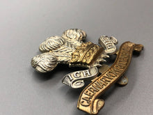 Load image into Gallery viewer, Original WW2 British Army Caernarvon &amp; Denbigh Yeomanry Cap Badge
