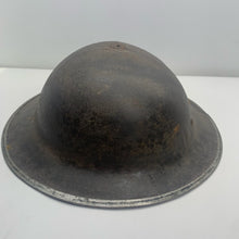 Load image into Gallery viewer, Original WW2 British Army Mk2 Combat Brodie Helmet - South African Made
