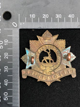 Load image into Gallery viewer, Original WW2 British Army Bedfordshire Regiment Cap Badge
