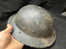 Load image into Gallery viewer, Original WW2 British Civil Defence Home Front Mk2 Brodie Helmet
