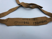 Lade das Bild in den Galerie-Viewer, Original WW2 British Army Tan Webbing Shoulder Strap 37 Pattern
