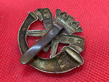 Load image into Gallery viewer, Original WW1 / WW2 British Army Duke of Cornwall&#39;s Light Infantry Cap Badge
