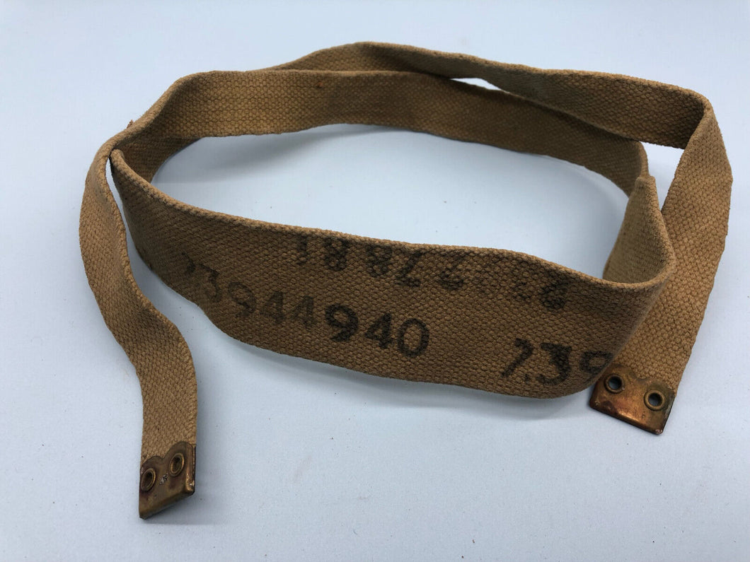 Original WW2 British Army Tan Webbing Shoulder Strap 37 Pattern