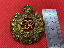 Load image into Gallery viewer, Original British Army WW2 - GVI Royal Engineers Cap Badge

