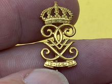 Load image into Gallery viewer, Interesting Swedish Royal Crown Above 19-16/6-38 - Pin Badge in Gilt Metal
