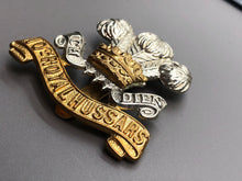 Load image into Gallery viewer, WW2 British Army 10th Royal Hussars Cap Badge
