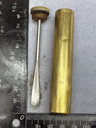 Original WW1 British Army SMLE Enfield Brass Oil Bottle - The Militaria Shop