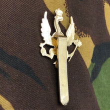 Load image into Gallery viewer, Genuine British Army Staybrite Cap Badge - 14th/20th King&#39;s Hussars - The Militaria Shop
