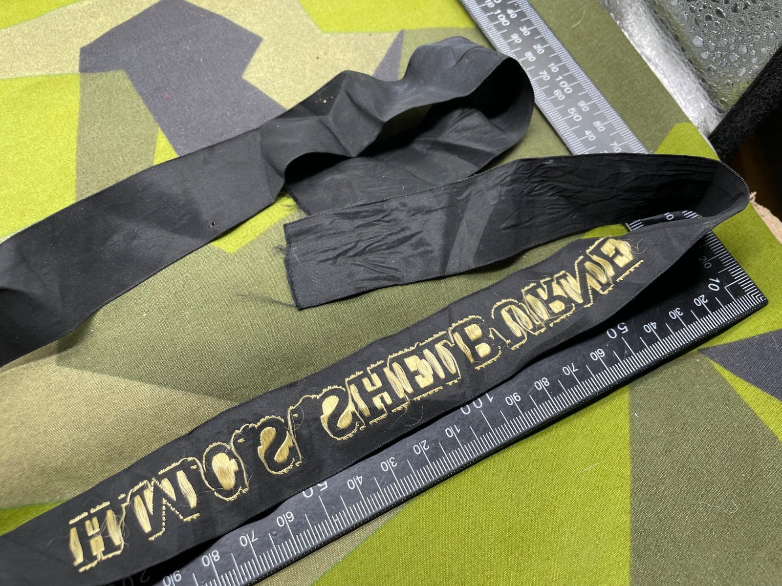 Original British Royal Navy HMCS Shelburne - Cap Tally | For Sale | The ...