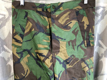 Load image into Gallery viewer, Genuine British Army DPM Camouflage Waterproof Trousers - Leg 70cm Waist 80cm
