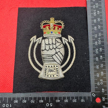 Load image into Gallery viewer, British Army Bullion Embroidered Blazer Badge - Royal Armoured Corps
