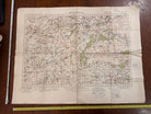 Original WW2 British Army GSGS OS Map of Great Britain - Wells & Frome - The Militaria Shop