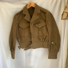 Load image into Gallery viewer, Original British Army Battledress Jacket - Size Ex.5 - 30&quot; Chest - ROF Chorley - The Militaria Shop
