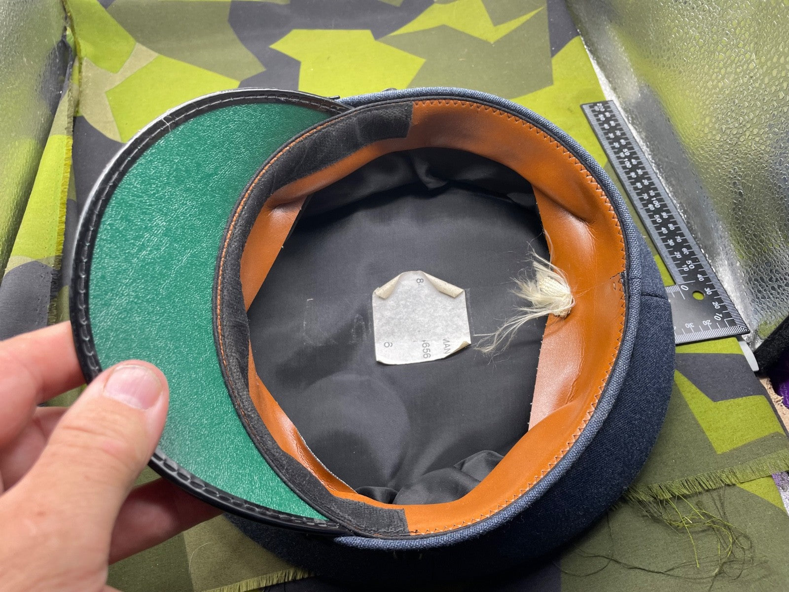 貴重  Air Force イギリス空軍 実用品 PEAKED CAP 店舗良い 貴重 Royal Air Force イギリス空軍 実用品 PEAKED CAP