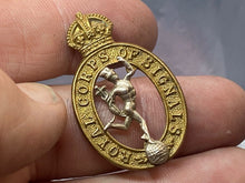 Load image into Gallery viewer, Original British Army WW2 Royal Corps of Signals Collar Badge
