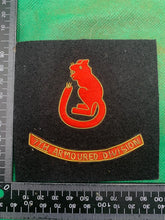 Load image into Gallery viewer, British Army Bullion Embroidered Blazer Badge - 7th Armoured Division
