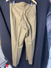 Load image into Gallery viewer, Original WW2 British Army Officers Service Dress Trousers - 32&quot; Waist
