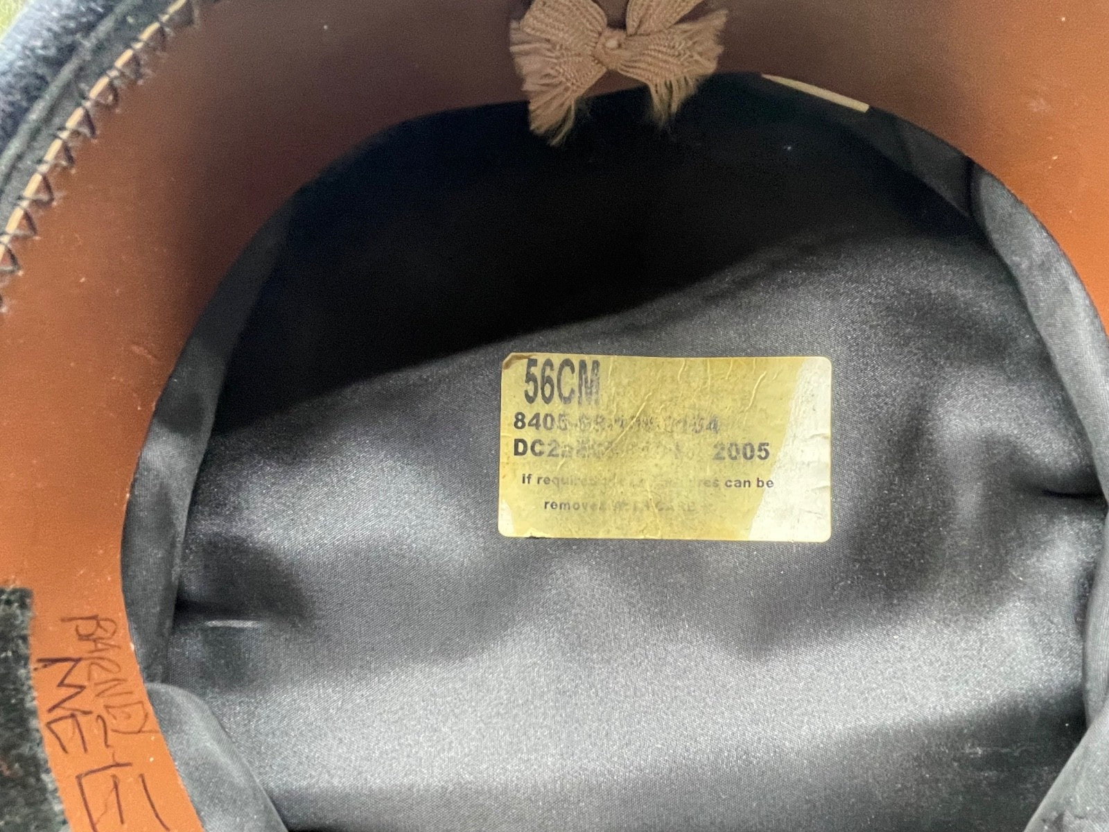Original British Army Signal Corps Cap - Size 56cm - The Militaria Shop