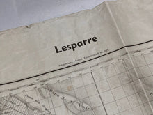 Charger l&#39;image dans la galerie, Original WW2 German Army Map of Lesparre, France
